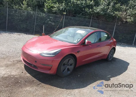 2023 Tesla Model 3 Rear-Wheel Drive из США, поврежденный, VIN 5YJ3E1EA7PF573818